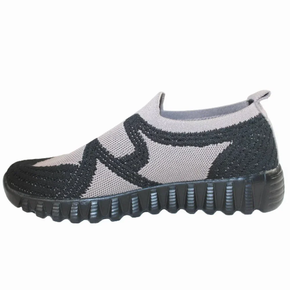 Bernie Mev Nadin Black Mauve Slip-On Sneaker, Size 37 (US 6.5 - 7)